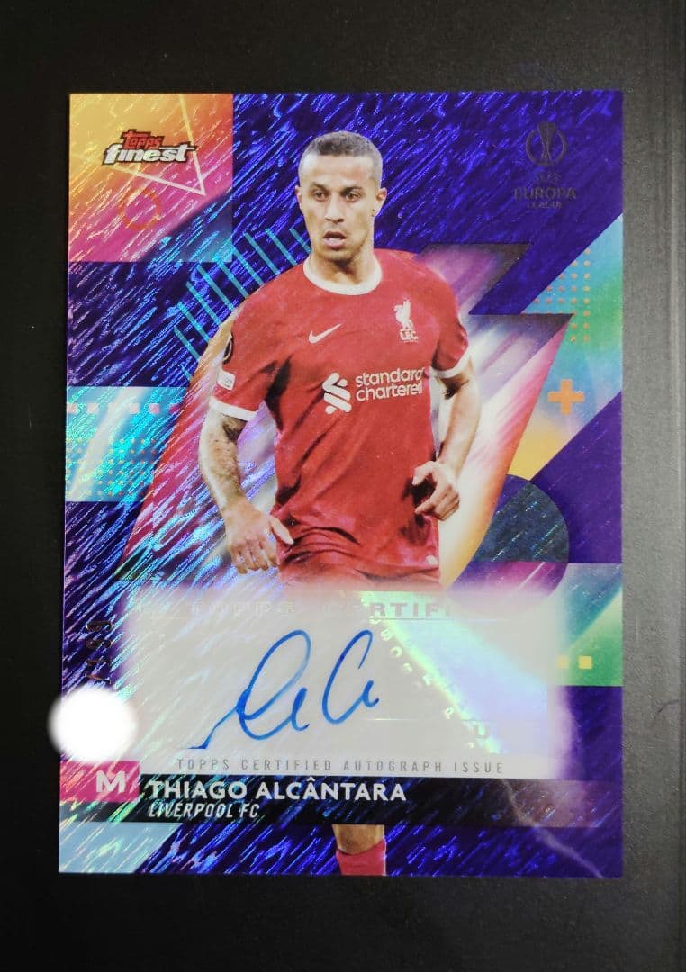 世界199枚限定】topps チアゴ・アルカンタラ 直筆サイン auto - メルカリ