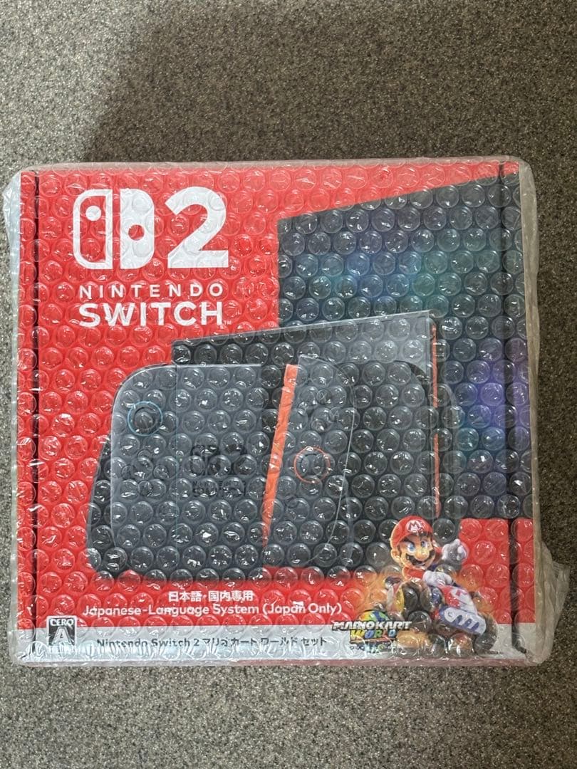 Nintendo Switch 2 マリオカートワールドセット日本語 新品未開封 Nintendo Switch 2 マリオカート ワールド セット（日本語・国内専用