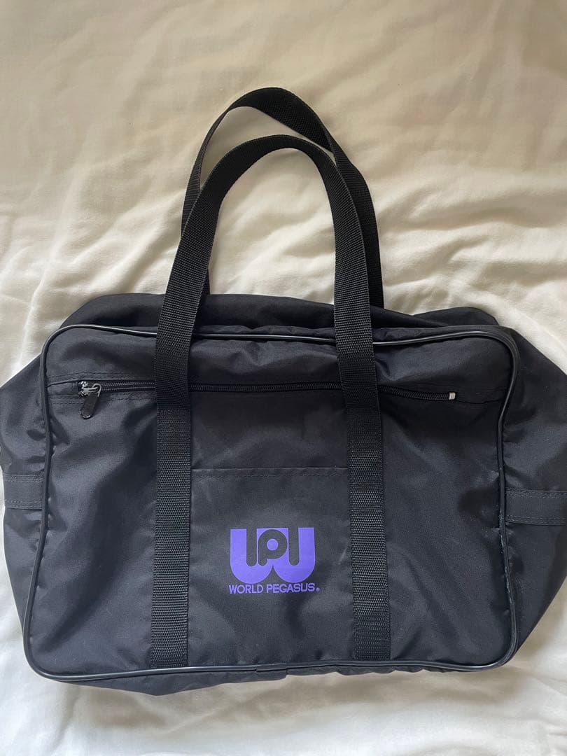 ワールドペガサス ワッペ 黒紫 スクバ - メルカリ