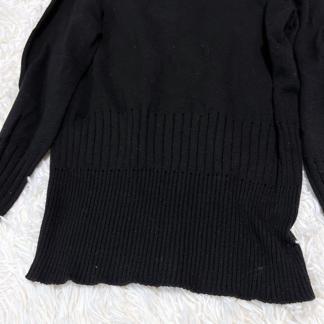 《美品》ヴィヴィアンウエストウッド カーディガン ニット オーブ 黒 透かし編み