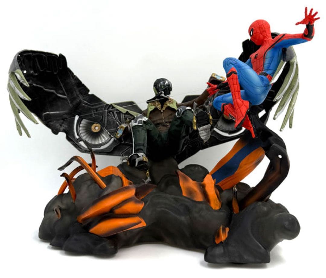 新品未開封】 スパイダーマンvsバルチャー コレクタブルフィギュア