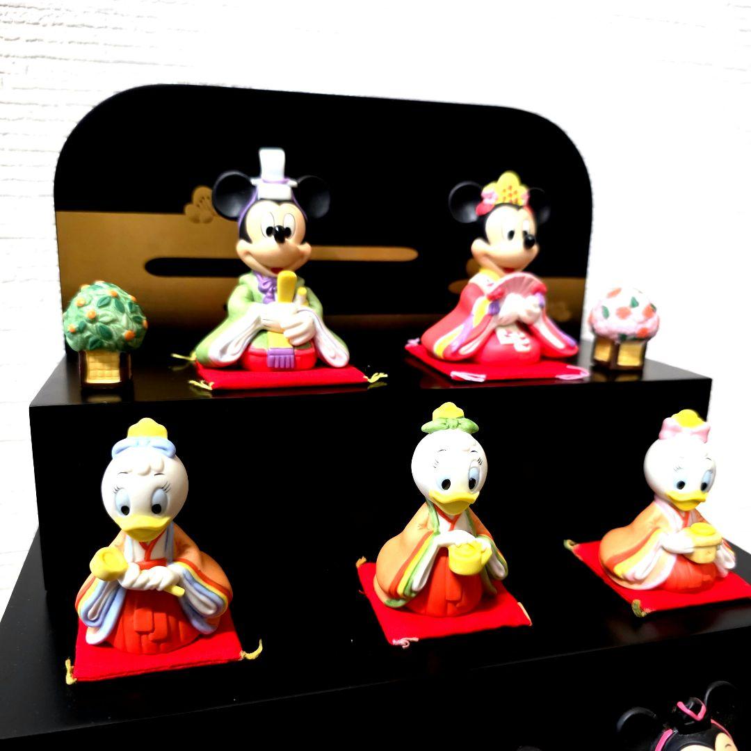 希少・美品】ディズニー 雛人形 五段飾り ガラスケース、箱付き - メルカリ