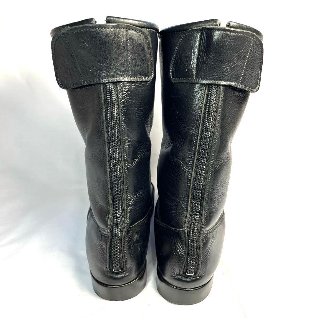 KADOYA カドヤ　ライダースレザーブーツ　ブラック　25.5cm