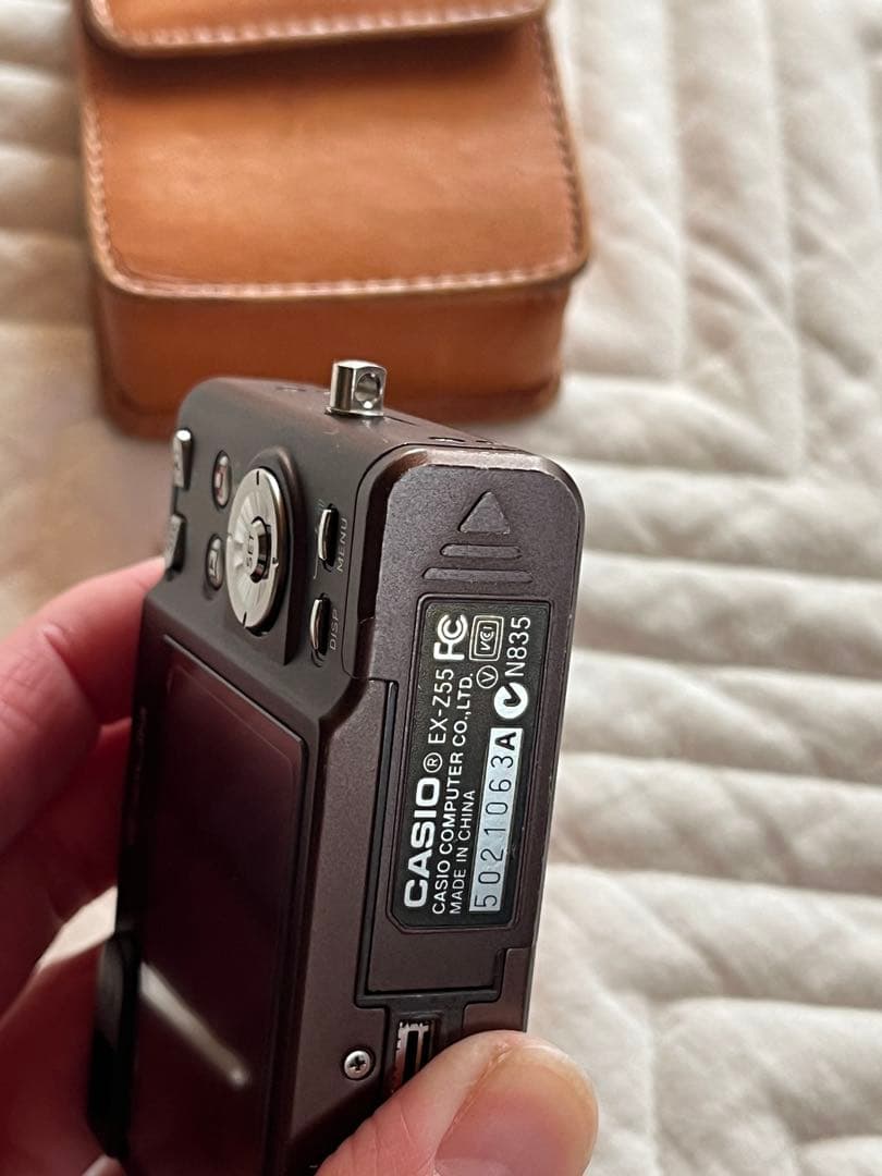 CASIO EXILIM EX-Z55と専用防水ケース