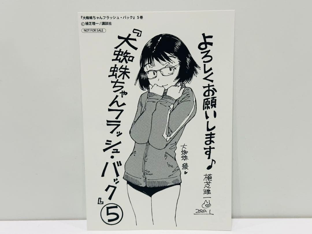 大蜘蛛ちゃんフラッシュ・バック 5巻COMIC ZIN 購入特典 イラスト