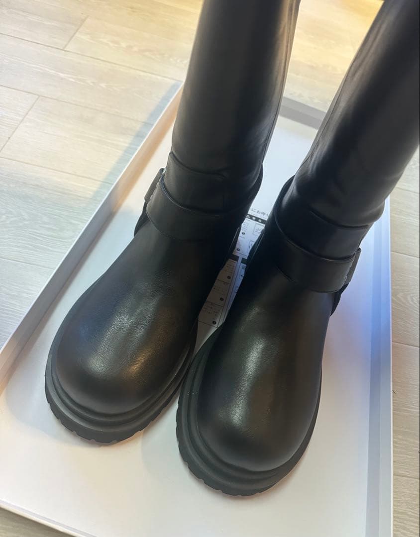 AMERI VINTAGE ロングブーツSIDE WAVE BUCKLE - メルカリ