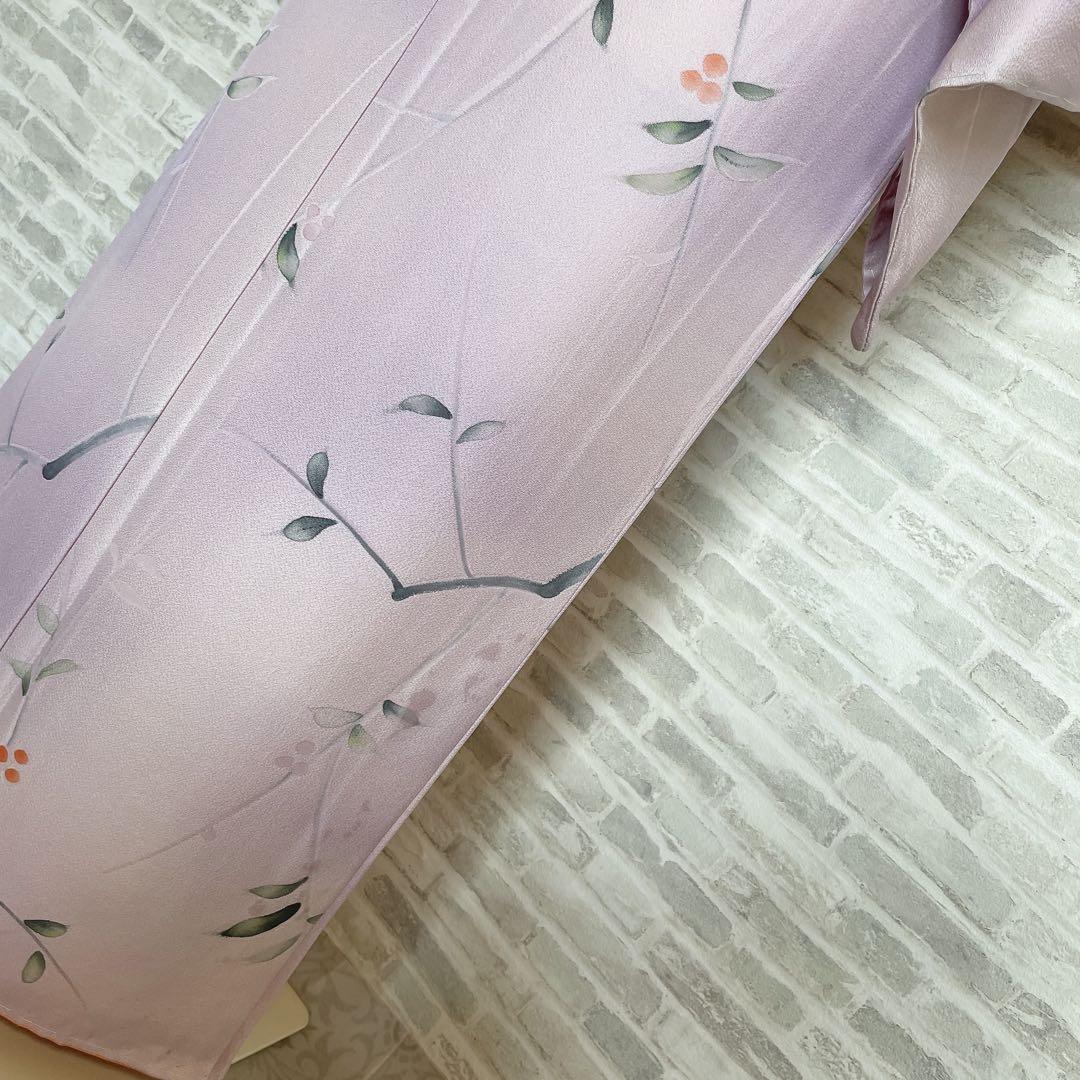 小紋 フルセット 実 枝葉 可愛らしい お出掛け お散歩 着物 P2 - メルカリ