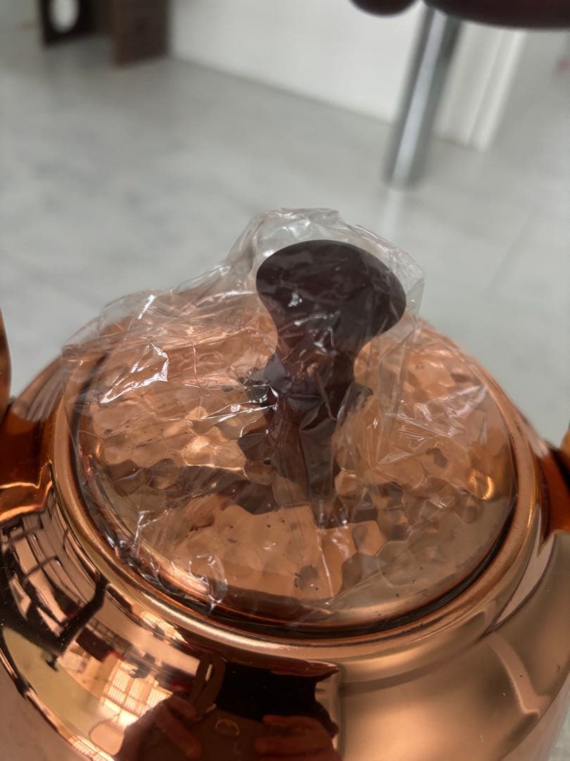 【新品未使用】MyoDo 明道 高級純銅製ケットル 斑鳩 2.1L