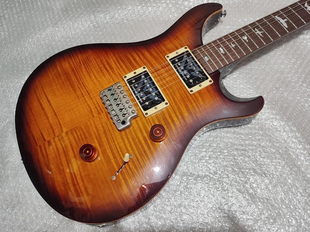 PRS SE custom 24 ダンカン AHB-11s PU・プリアンプ搭載 - メルカリ