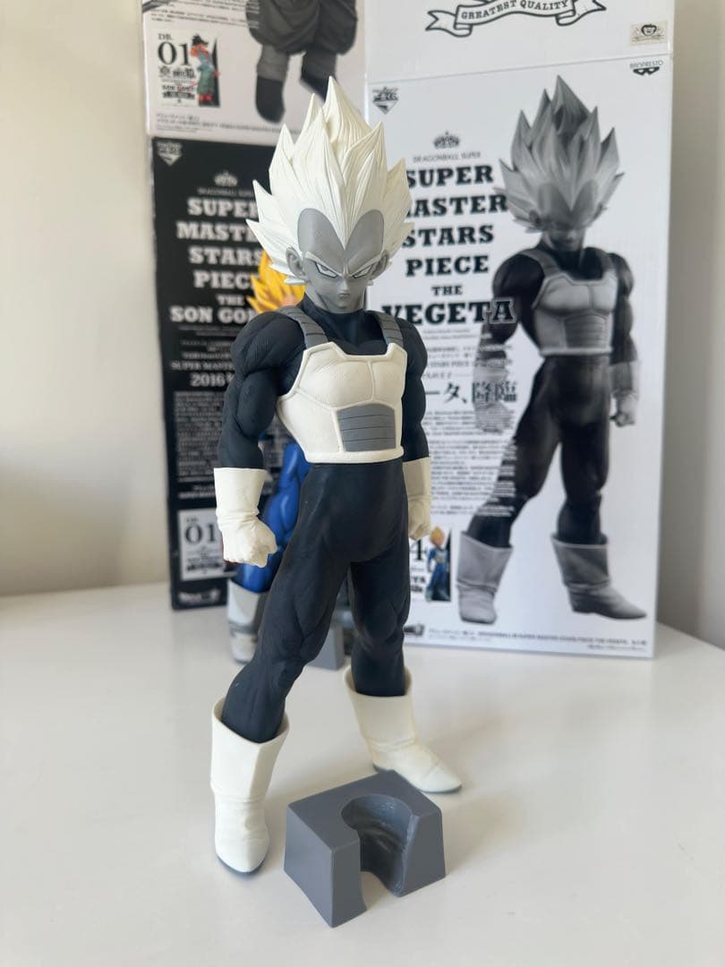 ドラゴンボール一番くじSMSPベジータC賞モノクロカラー03