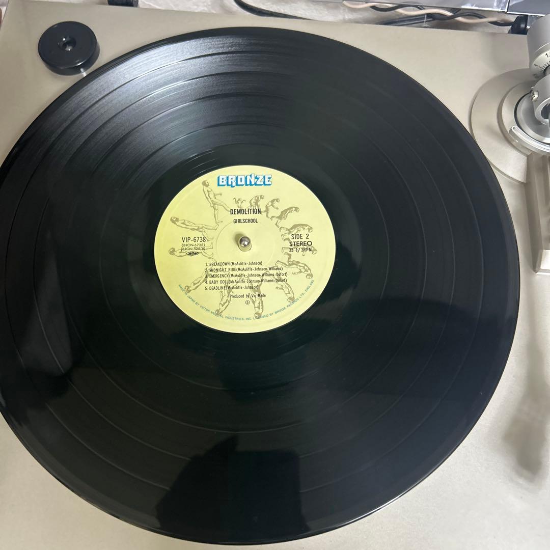 Girlschool Demolition LP レコード VIP-6738
