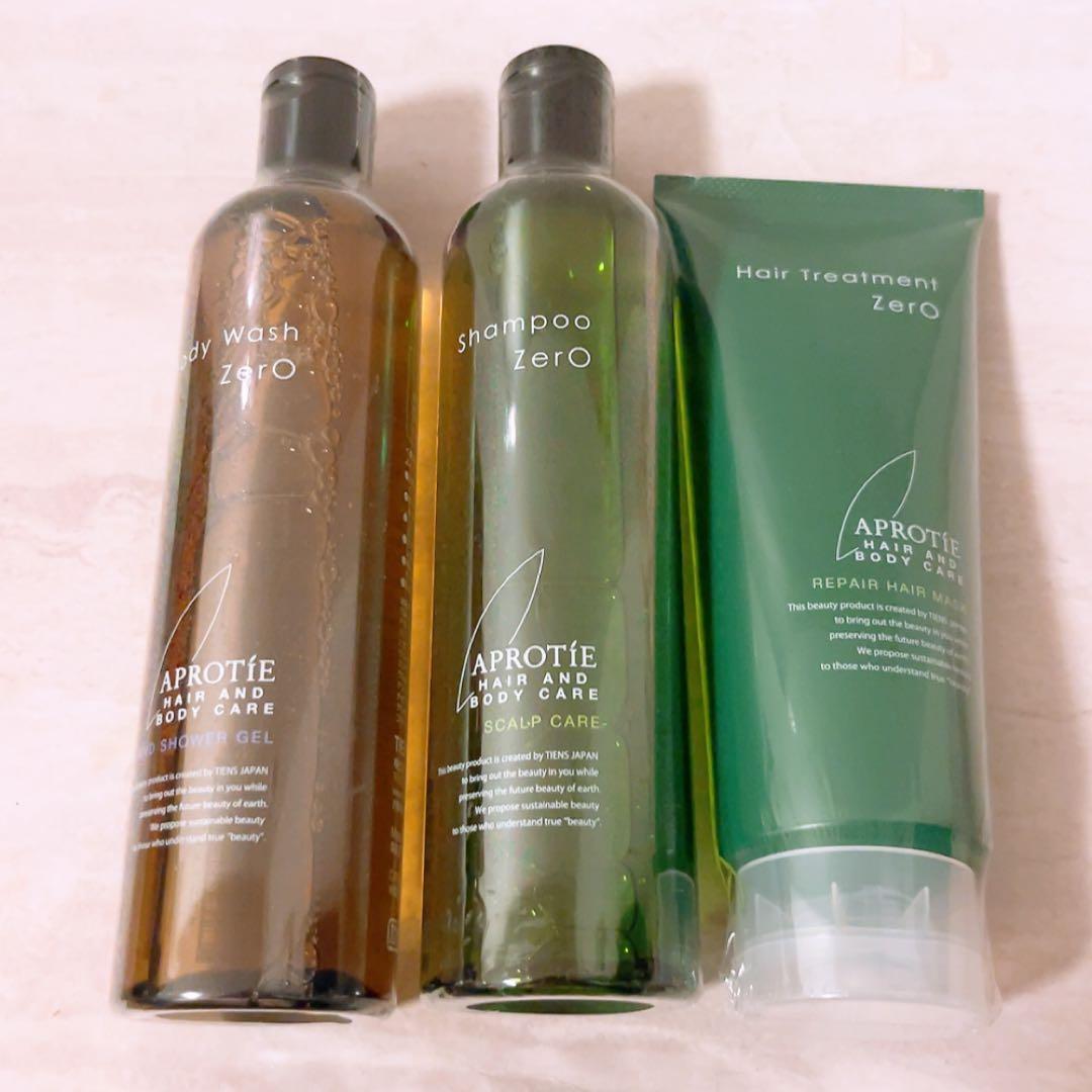 hl☆未使用☆ アプロティー シャンプー トリートメント ボディウォッシュ 3点 ティエンズ アプロティー シャンプー ゼロ 300mL AP : イイコレ