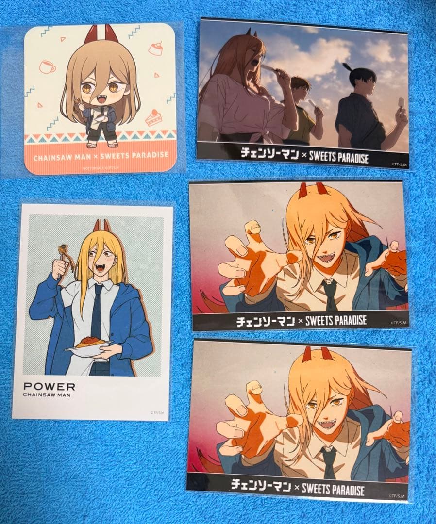 チェンソーマン スイパラ ブロマイド コースター パワー 他 - メルカリ