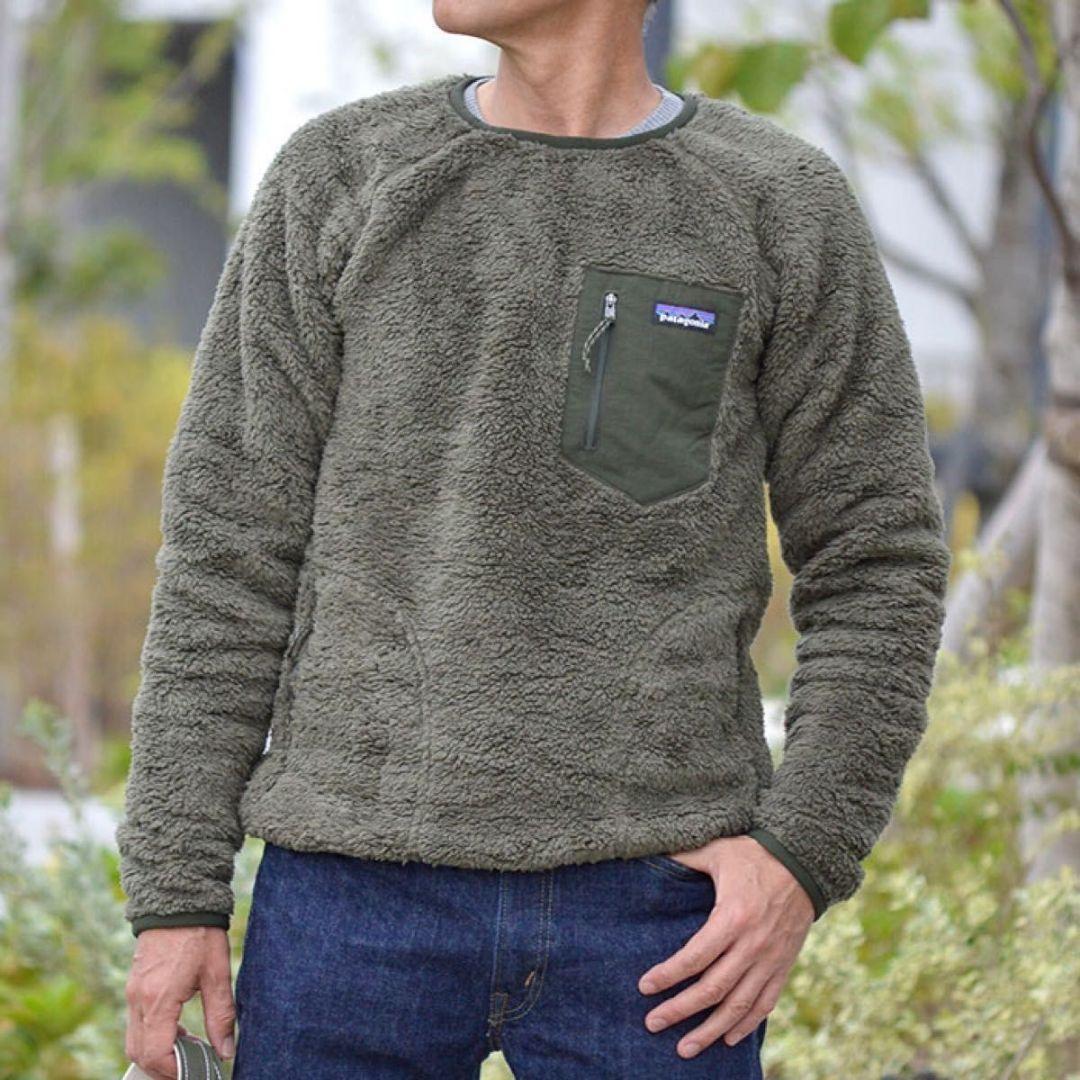 パタゴニア ロスガトスクルー M BSNG グリーン カーキ - メルカリ