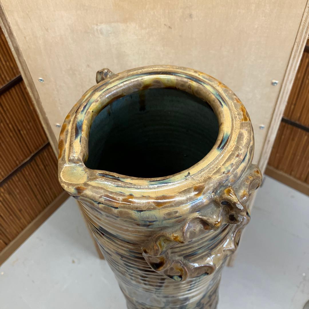 骨董品 華道道具 筒型花器 大正時代から昭和初期 S1068KOTK