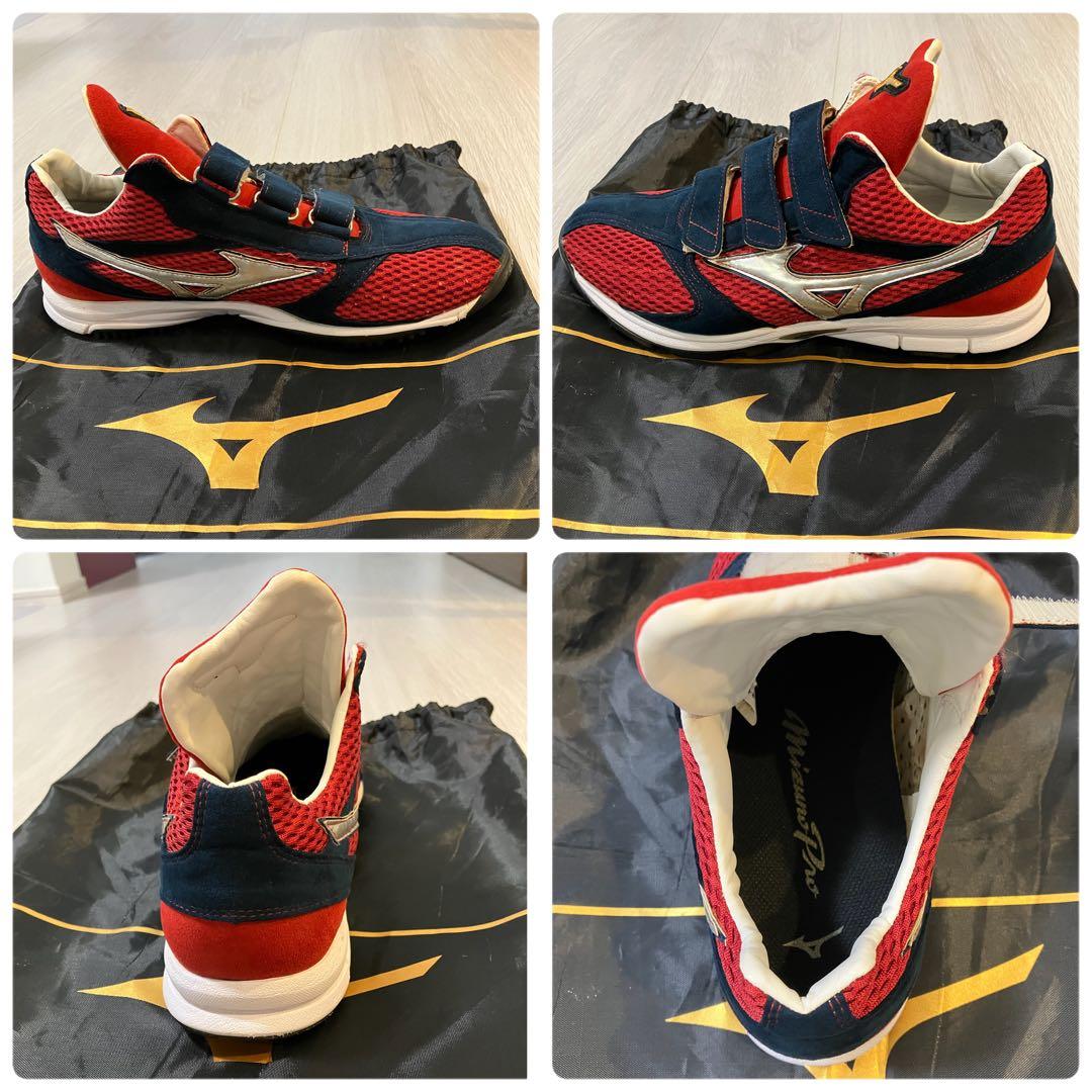 TT8J様専用】ミズノプロ オーダー 野球 アップシューズ 赤 - メルカリ