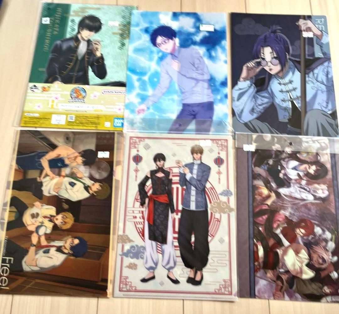 アニメ漫画映画 クリアファイル 大量まとめ売り 少年漫画 イケメン