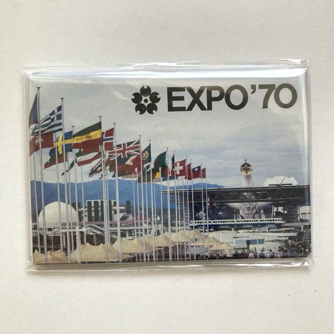 新品◇エキスポ EXPO'70 大阪万博 缶マグネット - メルカリ