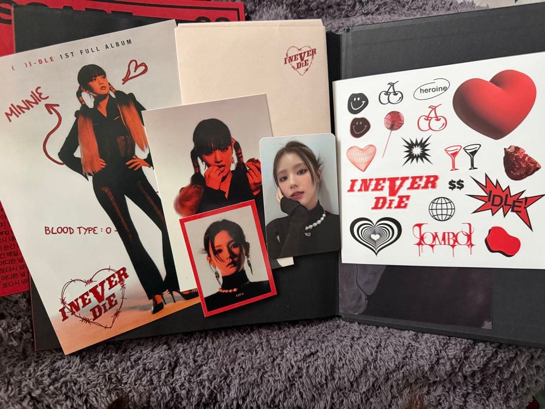 (G)I-DLE I NEVER DIE RiSKYバージョン アルバム G)I-DLE｜待望の韓国フルアルバム！『I NEVER DIE』｜今ならオンライン