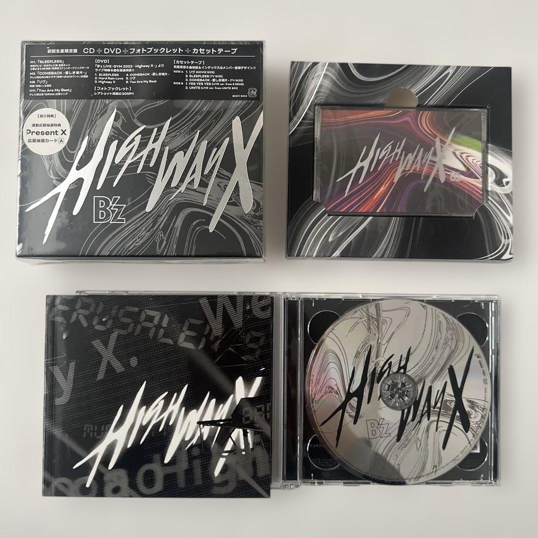 初回限定盤】B'z Highway X ハイウェイX ビーズ CD - メルカリ