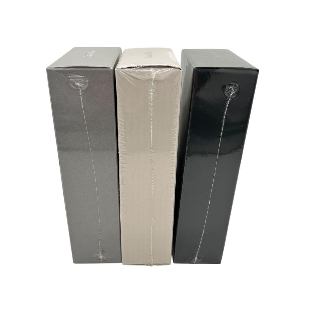 未開封 カルバンクライン オードトワレ 100ml 3本セット 中古2本おまけ