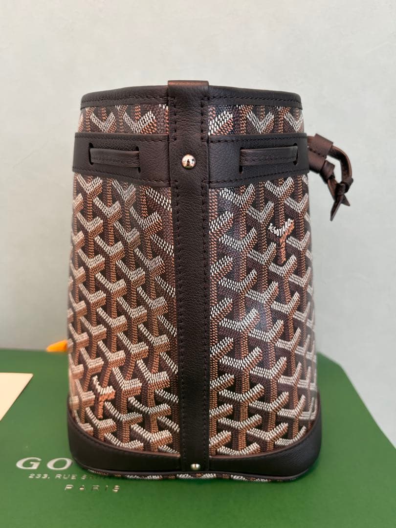 GOYARD ゴヤール プティフロバケットバッグ PM ブラック - メルカリ