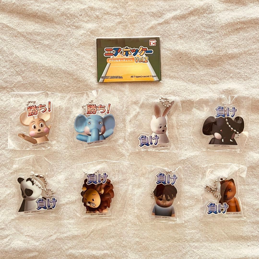 全7種+シークレット】エアホッケー アクリルキーチェーンVol.2 - メルカリ