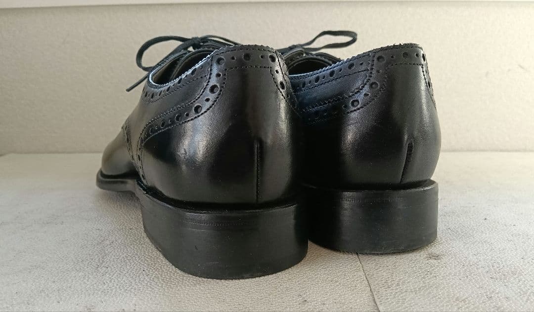 【極美品】LANVIN COLLECTION ストレートチップ 26.5cm 黒