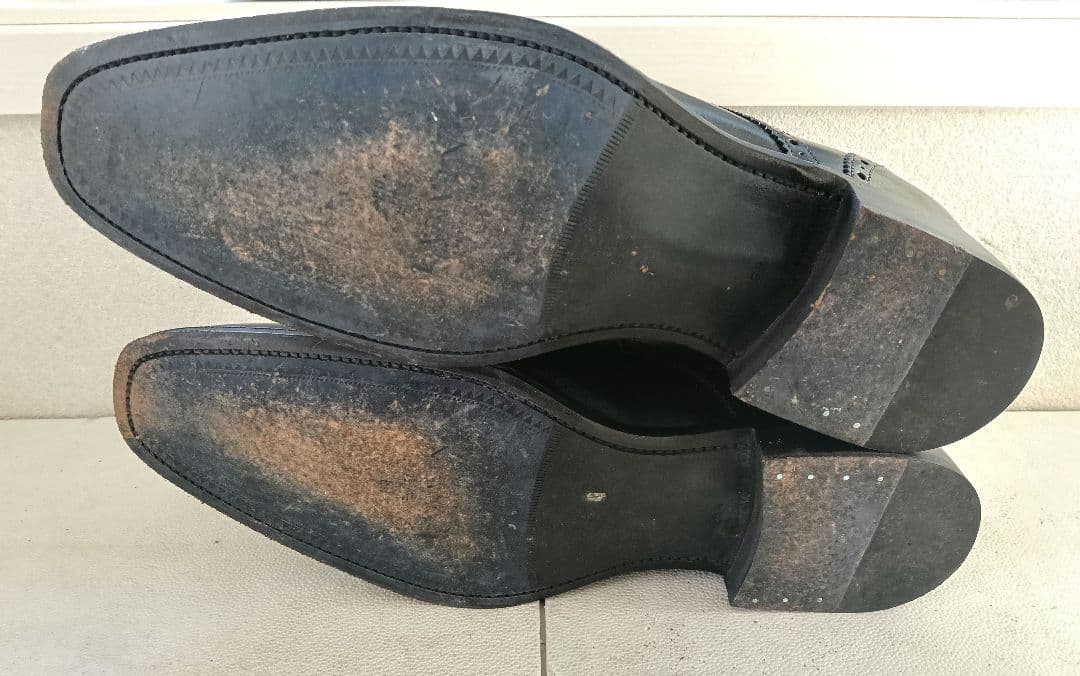 【極美品】LANVIN COLLECTION ストレートチップ 26.5cm 黒