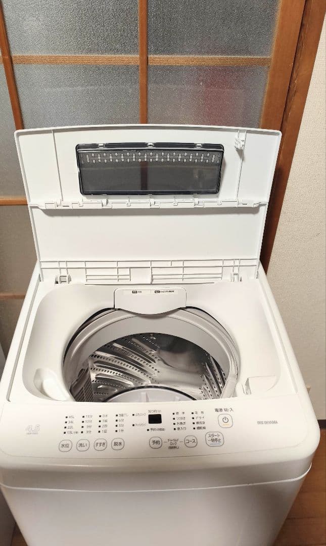 2024年製 アイリス洗濯機（4.5k）近隣配送無料＋設置＋保証付き