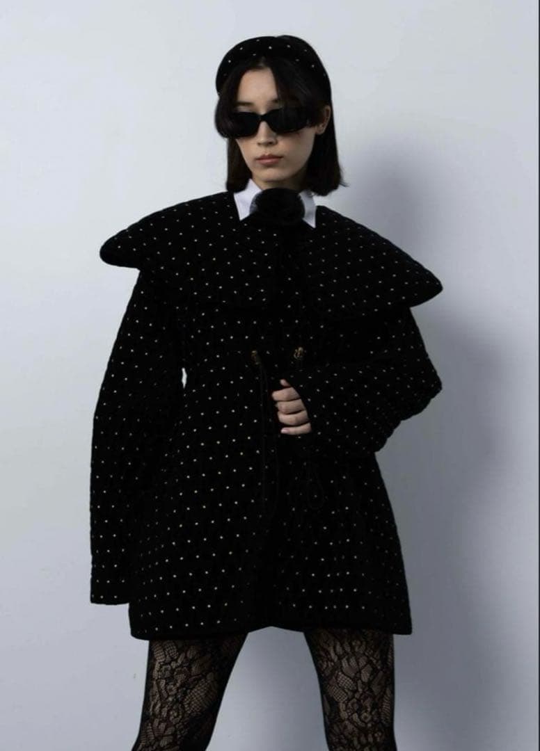 bibiy ODETTE COAT ドットコート - メルカリ