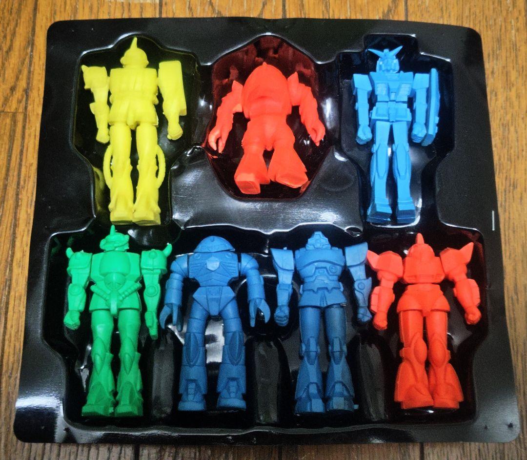 未使用 1979 クローバー合体消しゴムシリーズガンダムモビルスーツ