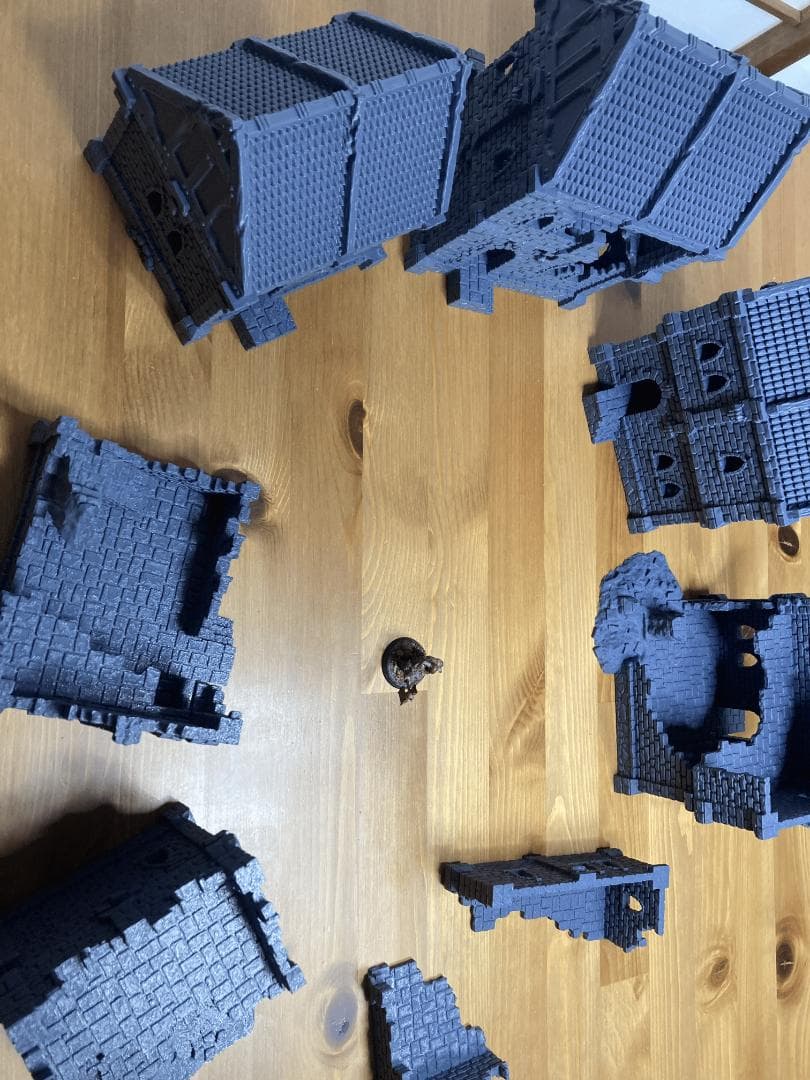 Terrain - House & Ruins Set (6+ houses)