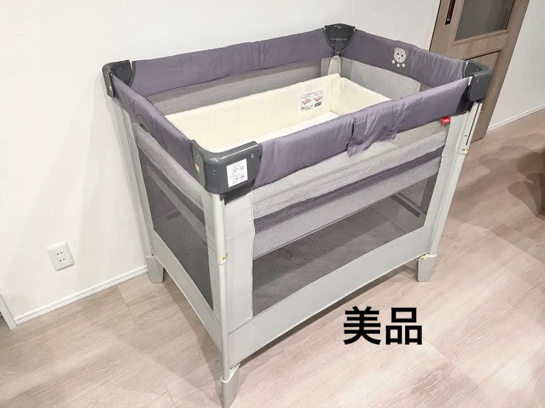 Aprica アップリカ ココネルエアーAB グレーベアー　ベビーベッド ココネル エアー AB | ベビーカー・チャイルドシートのアップリカ | Aprica