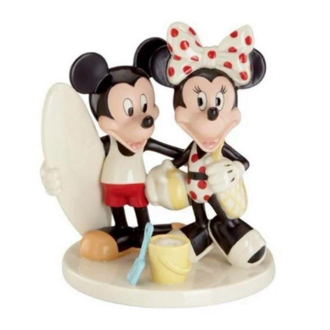 ディズニー LENOX ミッキーミニー Fun In The Sun フィギュア