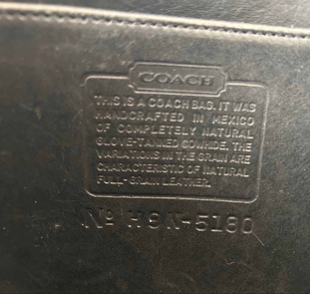 クリーニング済old coach 5180 Metropolitan brief - メルカリ