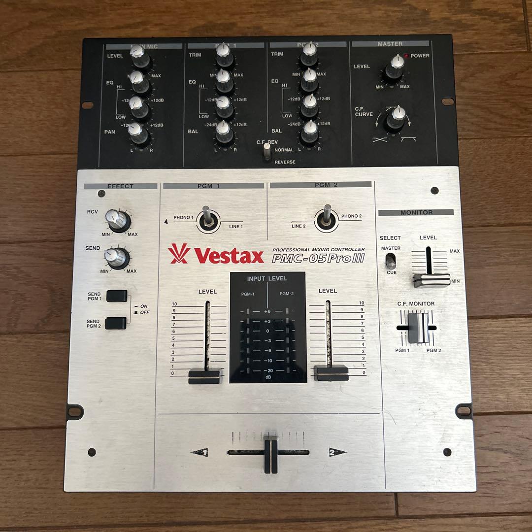 Vestax PMC-05ProⅢ ミキサー Vestax,ベスタクス,Vestax PMC-05Pro3,Vestax PMC05ProⅢ,Vestax PMC