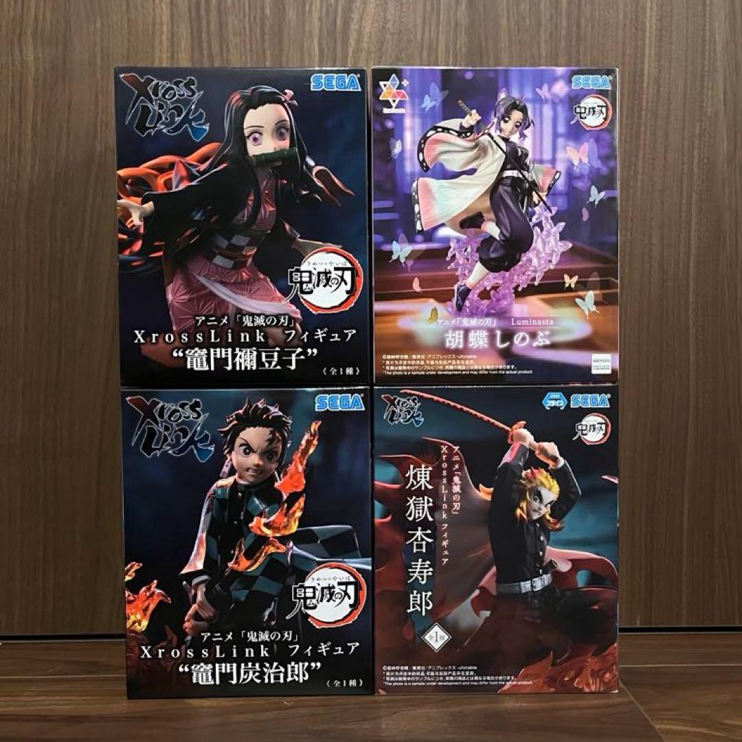 鬼滅の刃 XrossLink 煉獄杏寿郎 竈門炭治郎 竈門禰豆子 胡蝶しのぶ