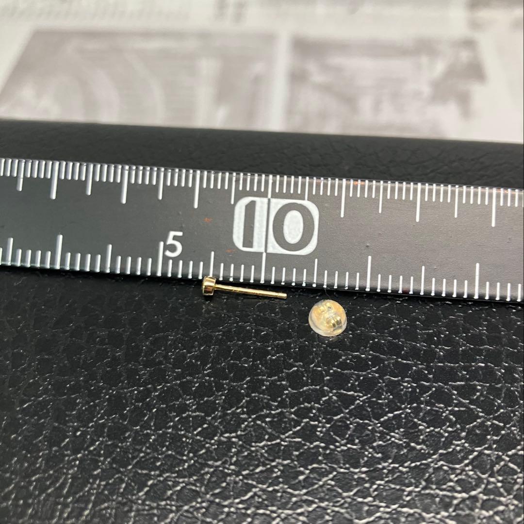 専用◆未使用品◆ メサンジュ K18 片耳ピアス ダイヤモンド 0.025ct