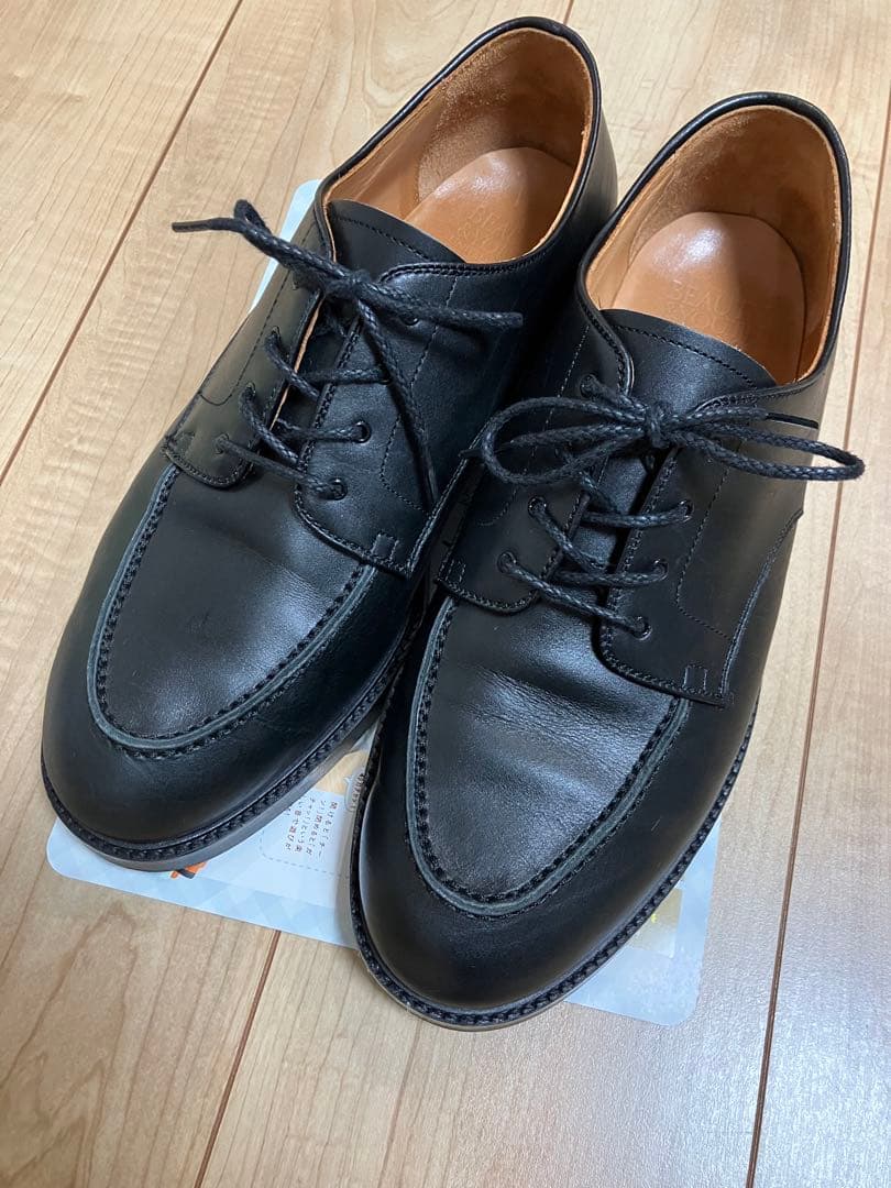 ビューティーアンドユース　ユナイテッドアローズ　フレンチUチップ　9 1/2 フレンチ Uチップ シューズ