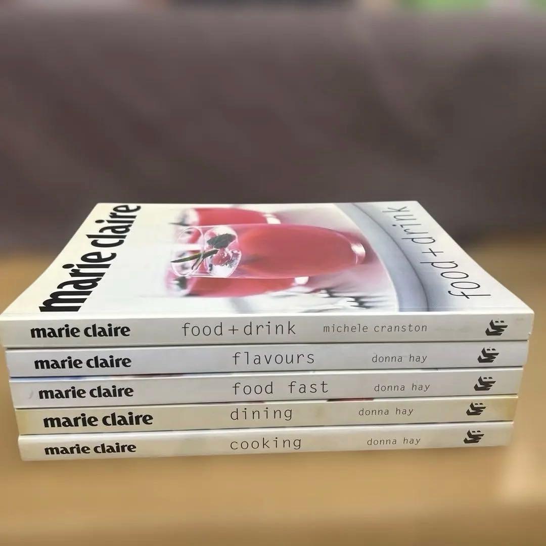 marie claire 料理本5冊セット 50年続く銀座の人気料理教室の熱血レッスン 本当に作りたい料理