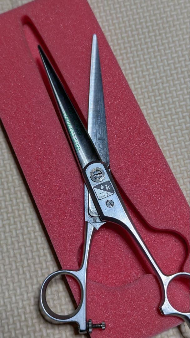 東京理器 白鳥 SUPER3 散髪ハサミ 【廃盤希少品】 新品に近い良品