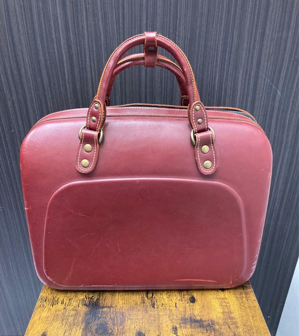 □BP Big Prosperity ビッグプロスペリティ レザーバッグ 本革 - メルカリ