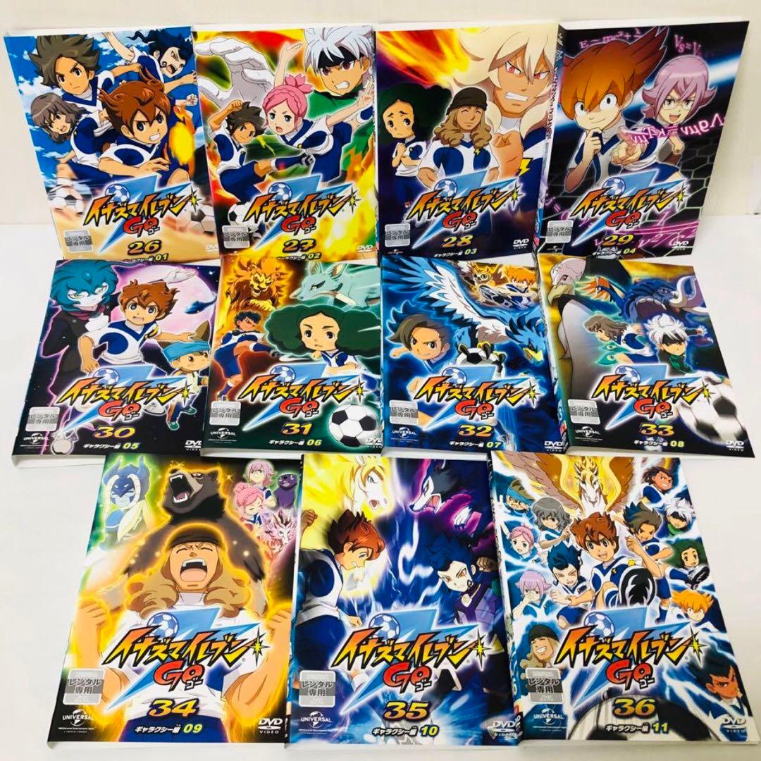 映画付き】イナズマイレブンGO DVD全巻セット 全36巻＋劇場版 - メルカリ