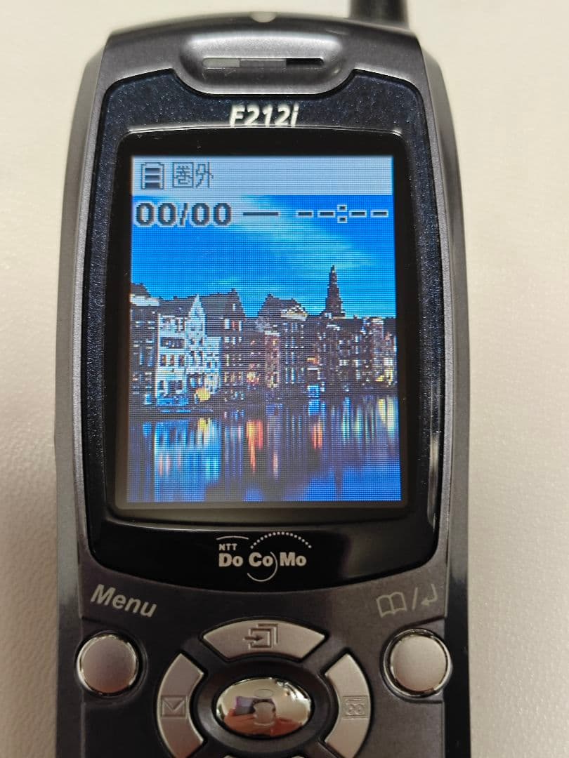 docomo ドコモ mova ムーバ F212i ガンメタ 極美品 - メルカリ