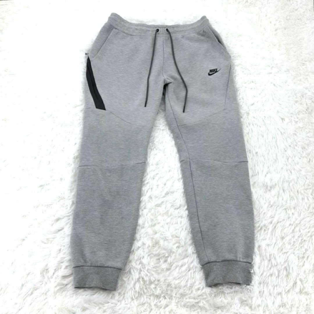NIKE テックフリース パンツ プリント グレー M - メルカリ
