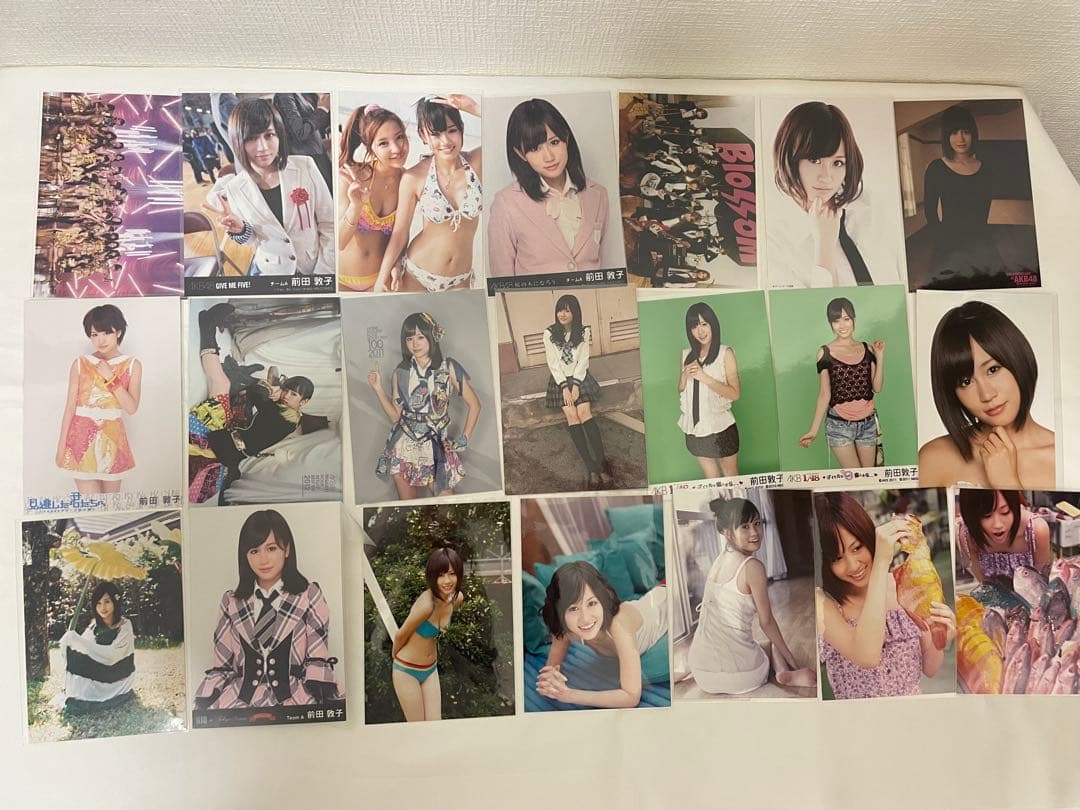 前田敦子 ［生写真　ファンクラブ会報誌　トレカ　ぬいぐるみ　など］まとめ売り