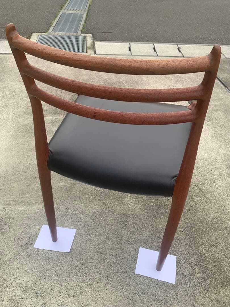 北欧 ヴィンテージチェア J.L.Moller (JLモラー） NO.78本革