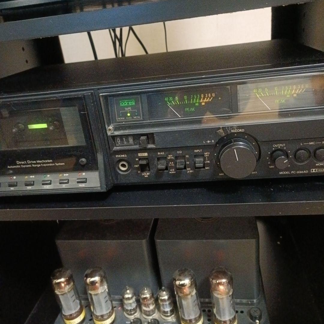 Aurex PC-X66AD ジャンク カセットデッキ - メルカリ