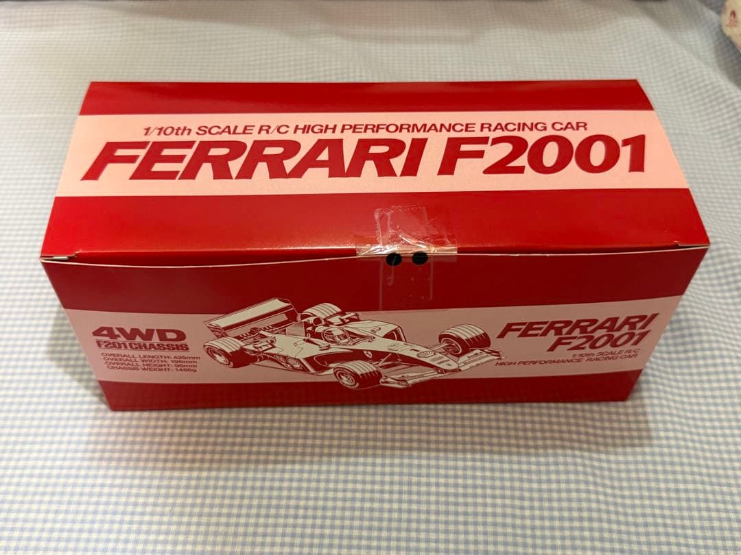 未組み立て】タミヤ◇フェラーリF2001 1/10スケール 4WD 1/10 - メルカリ